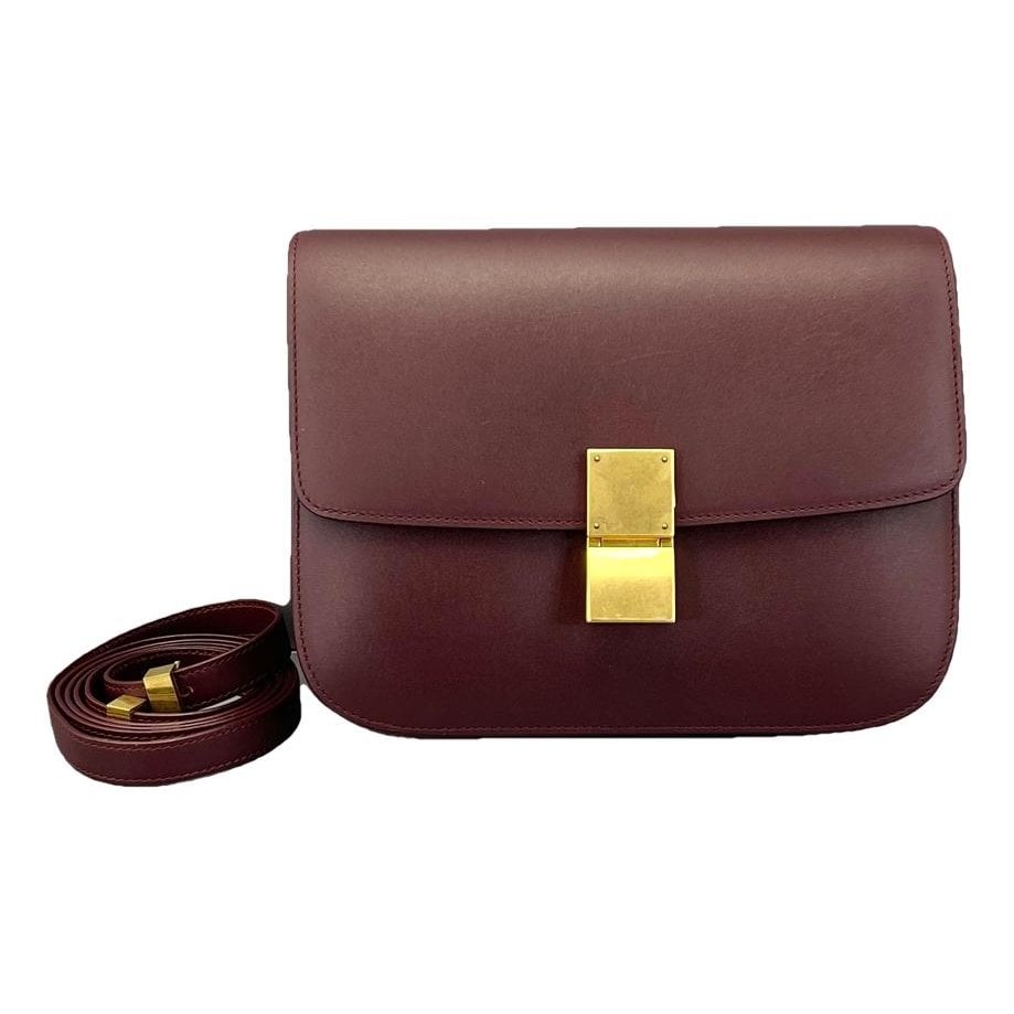 Classic leather handbag
