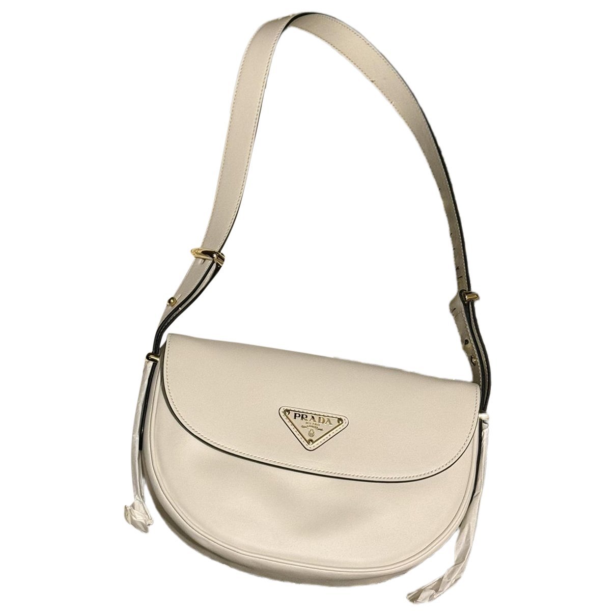Arqué leather handbag