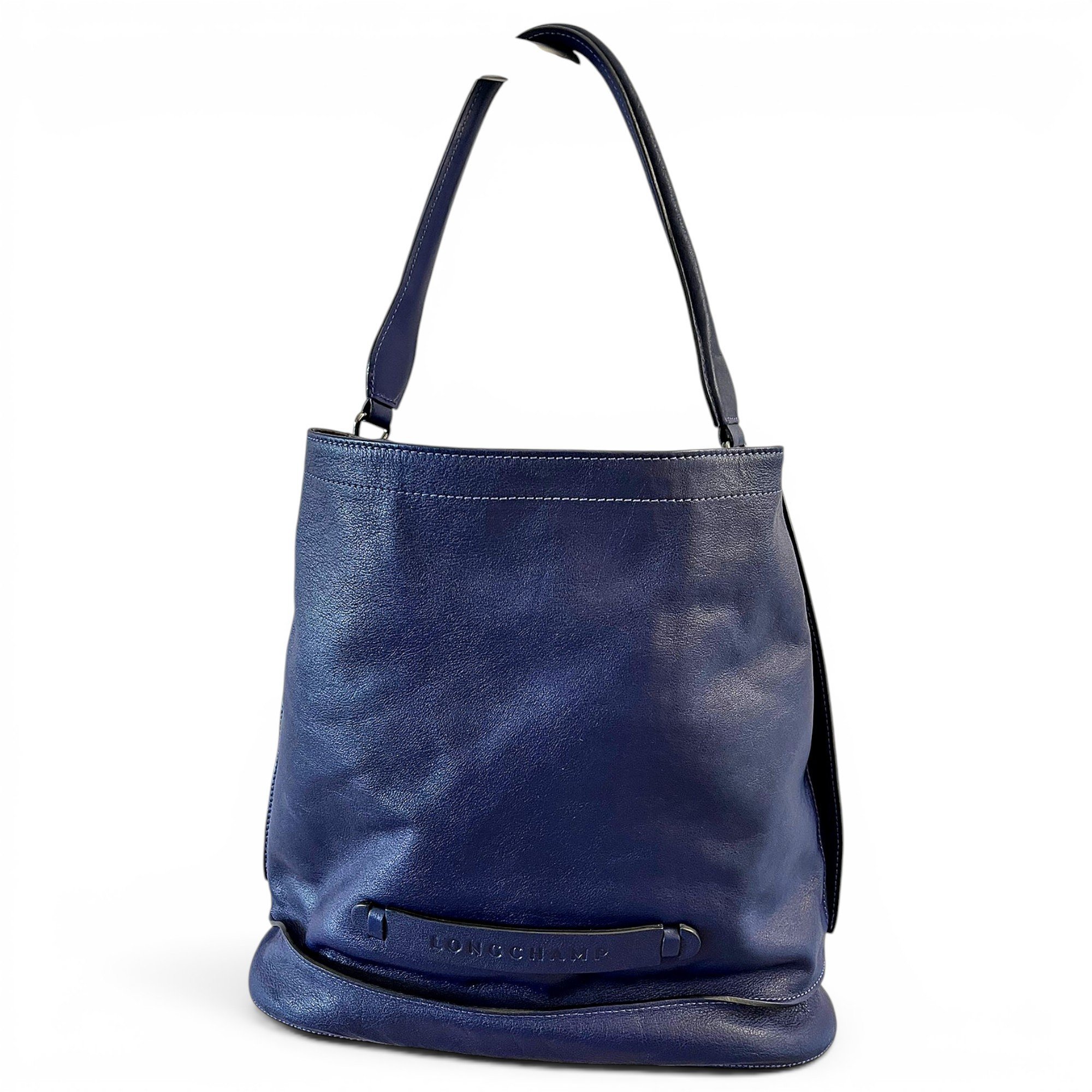 3D leather handbag