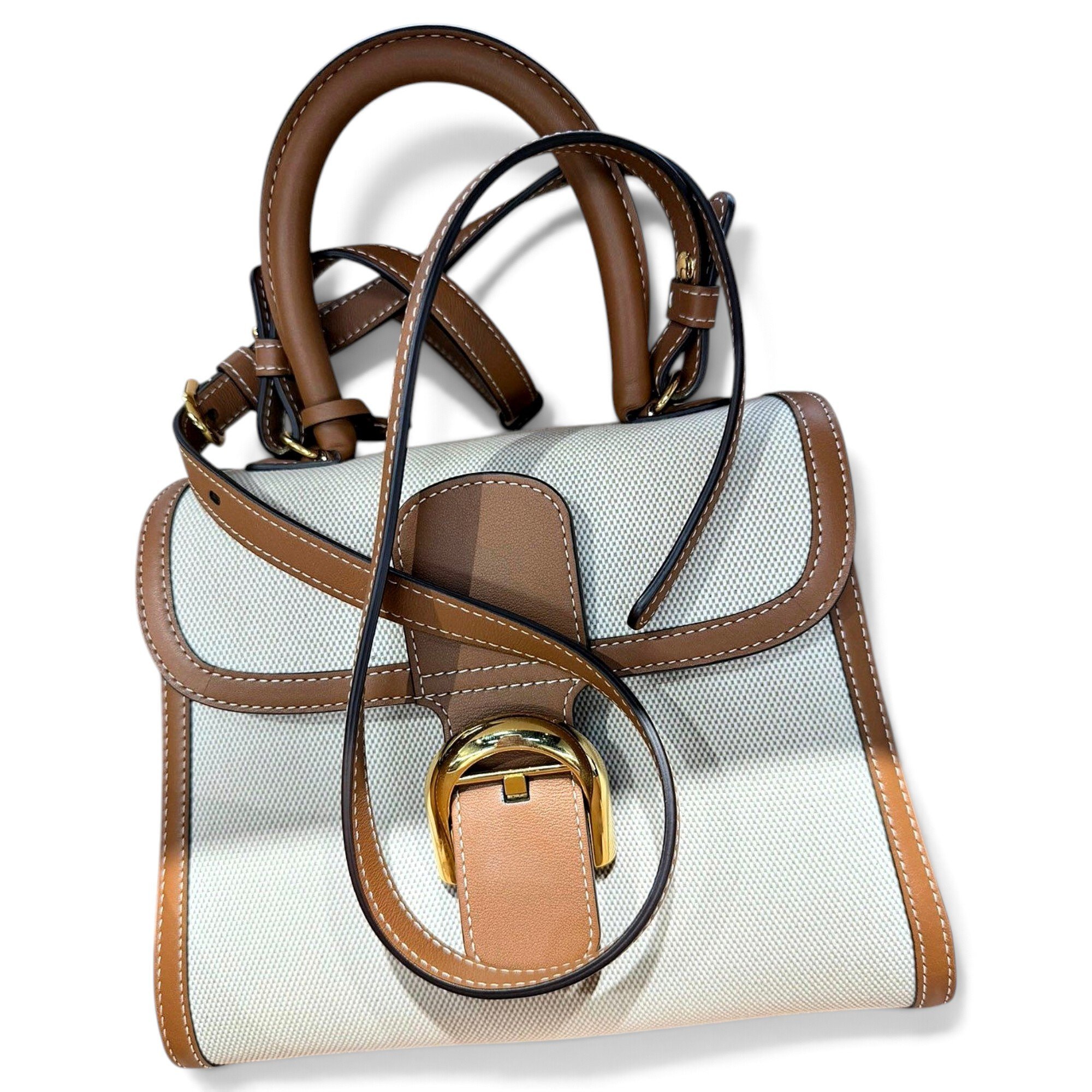 Brillant cloth handbag