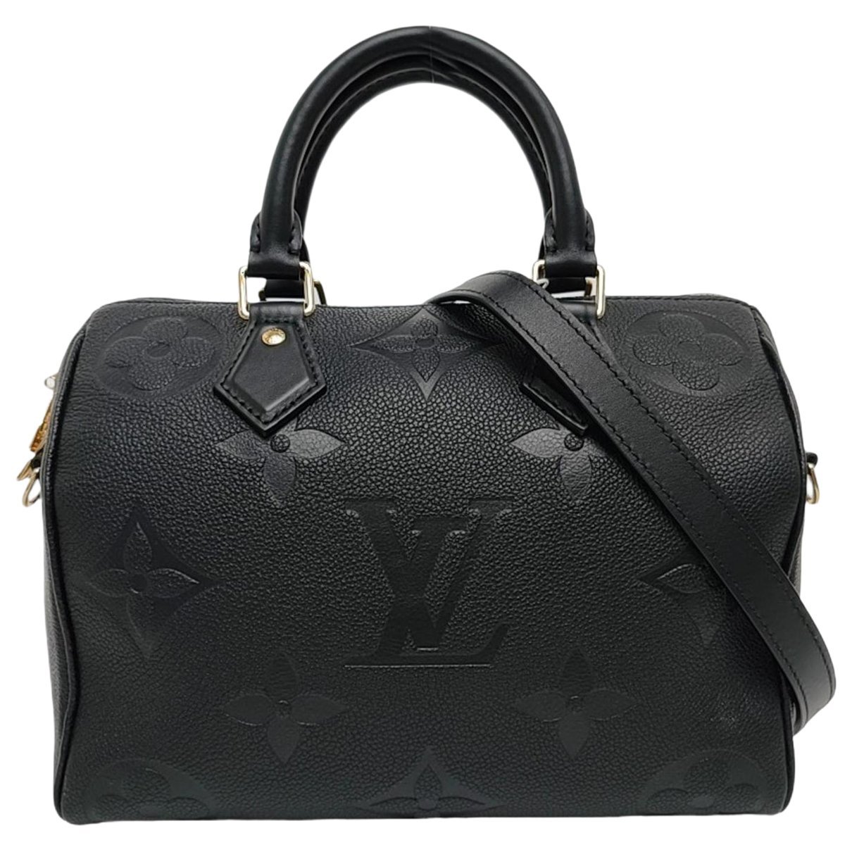 Nano Speedy / Mini HL leather handbag