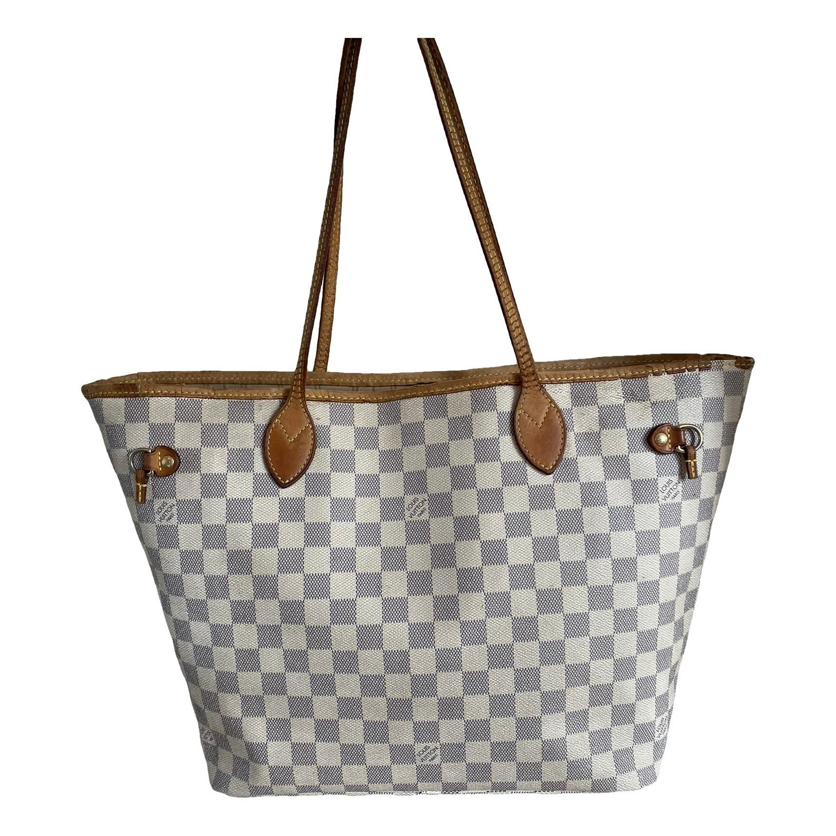 Neverfull leather tote