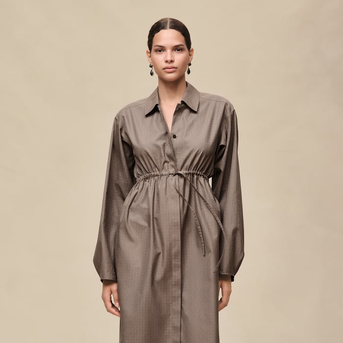 "Mosaique" Shirt Dress