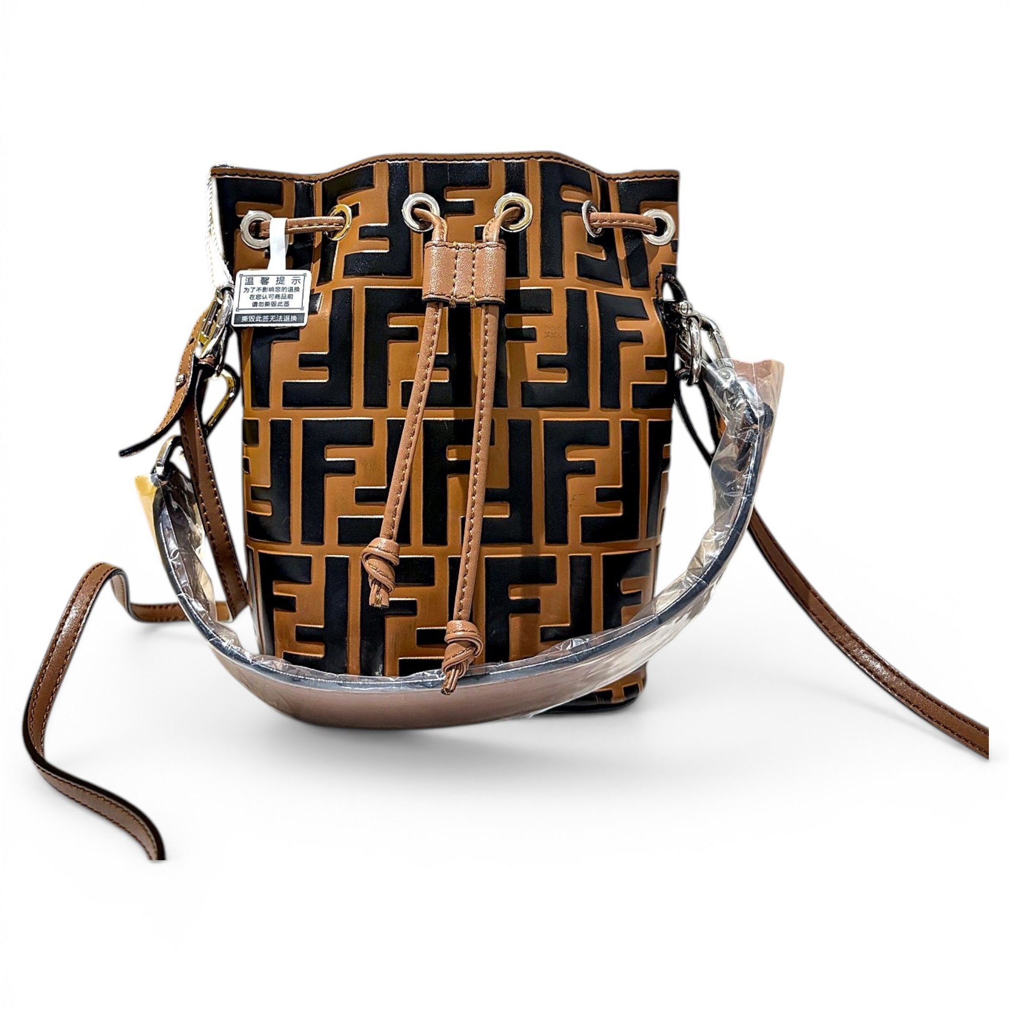 Mon Trésor leather crossbody bag