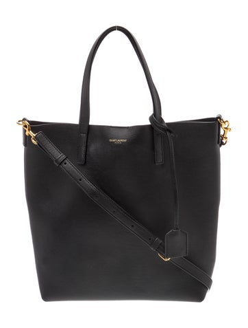 Leather Toy North/South Shopping Tote Toy