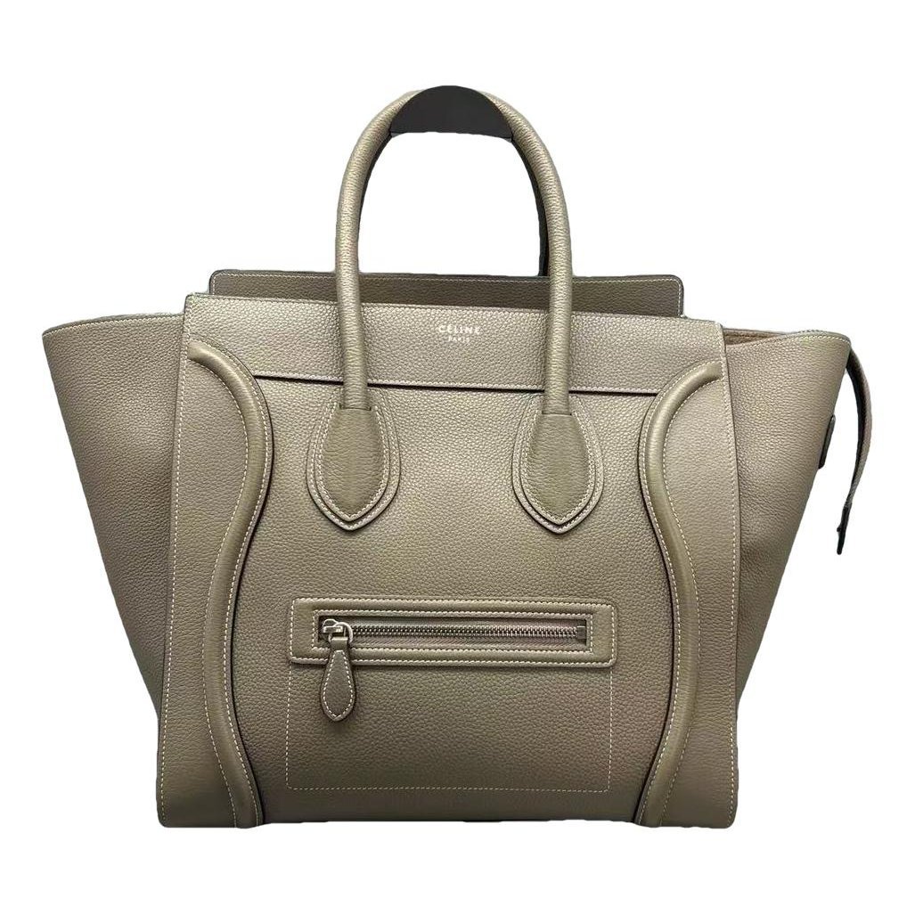 Luggage leather handbag