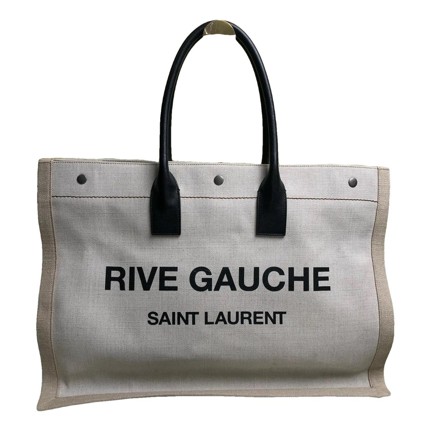 Rive Gauche cloth handbag