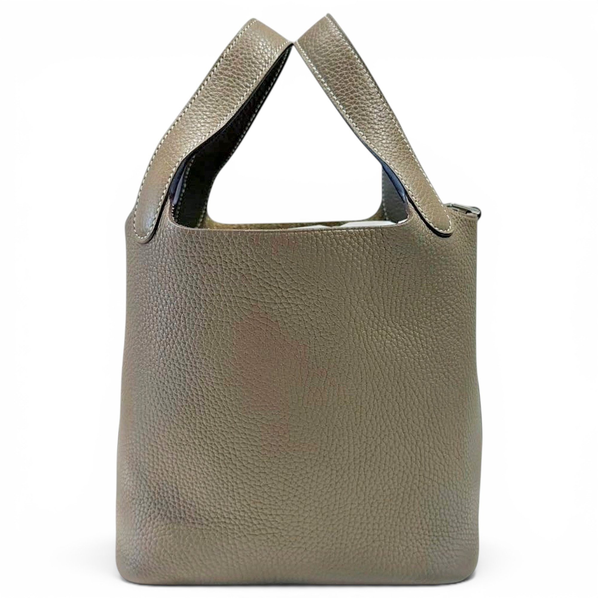 Picotin leather handbag