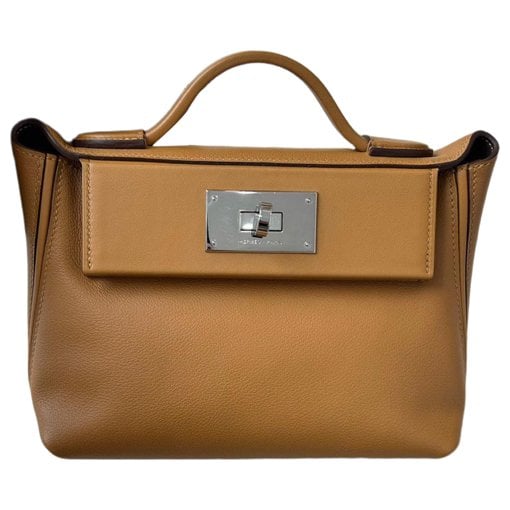 24/24 leather crossbody bag