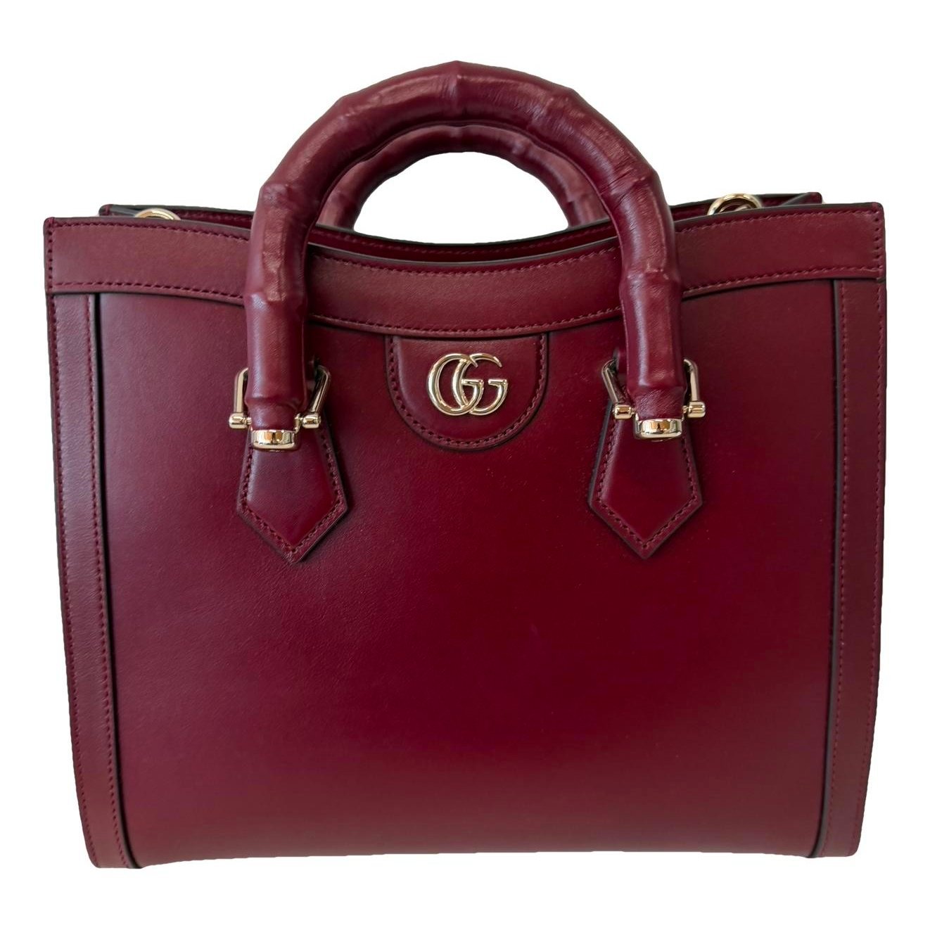 Diana Bamboo leather tote