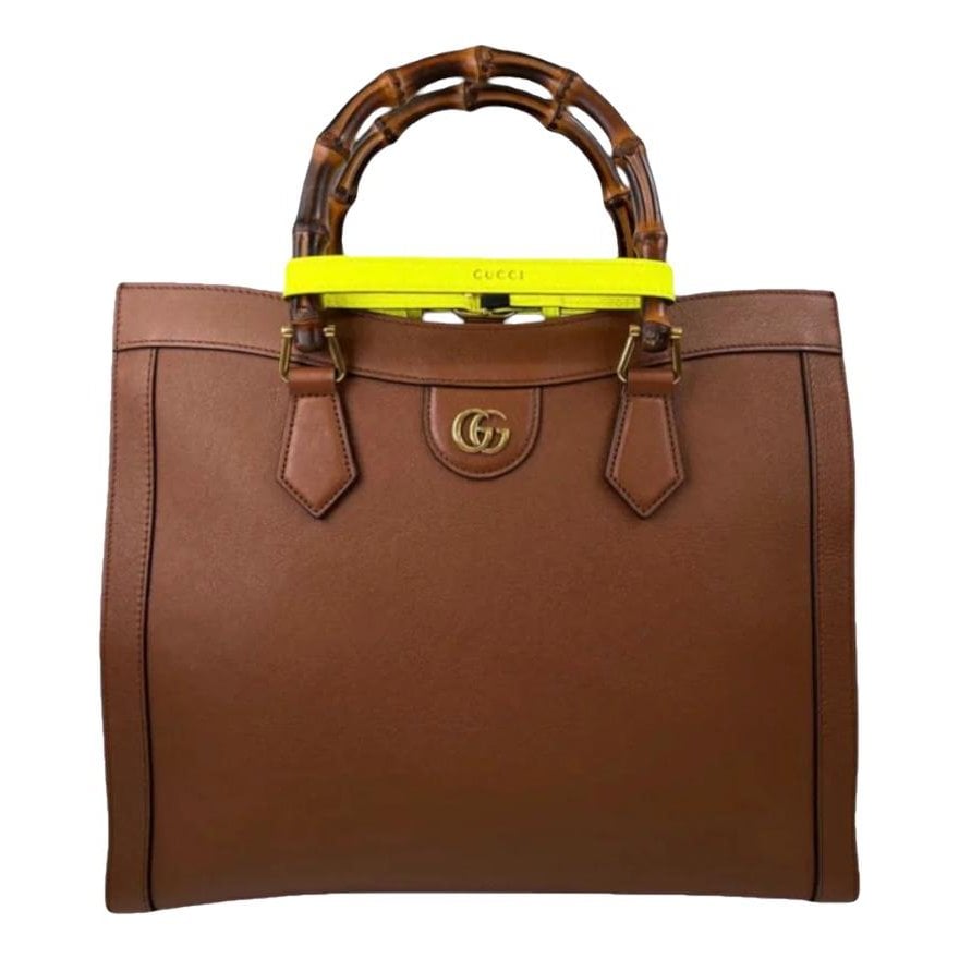 Diana Bamboo leather tote