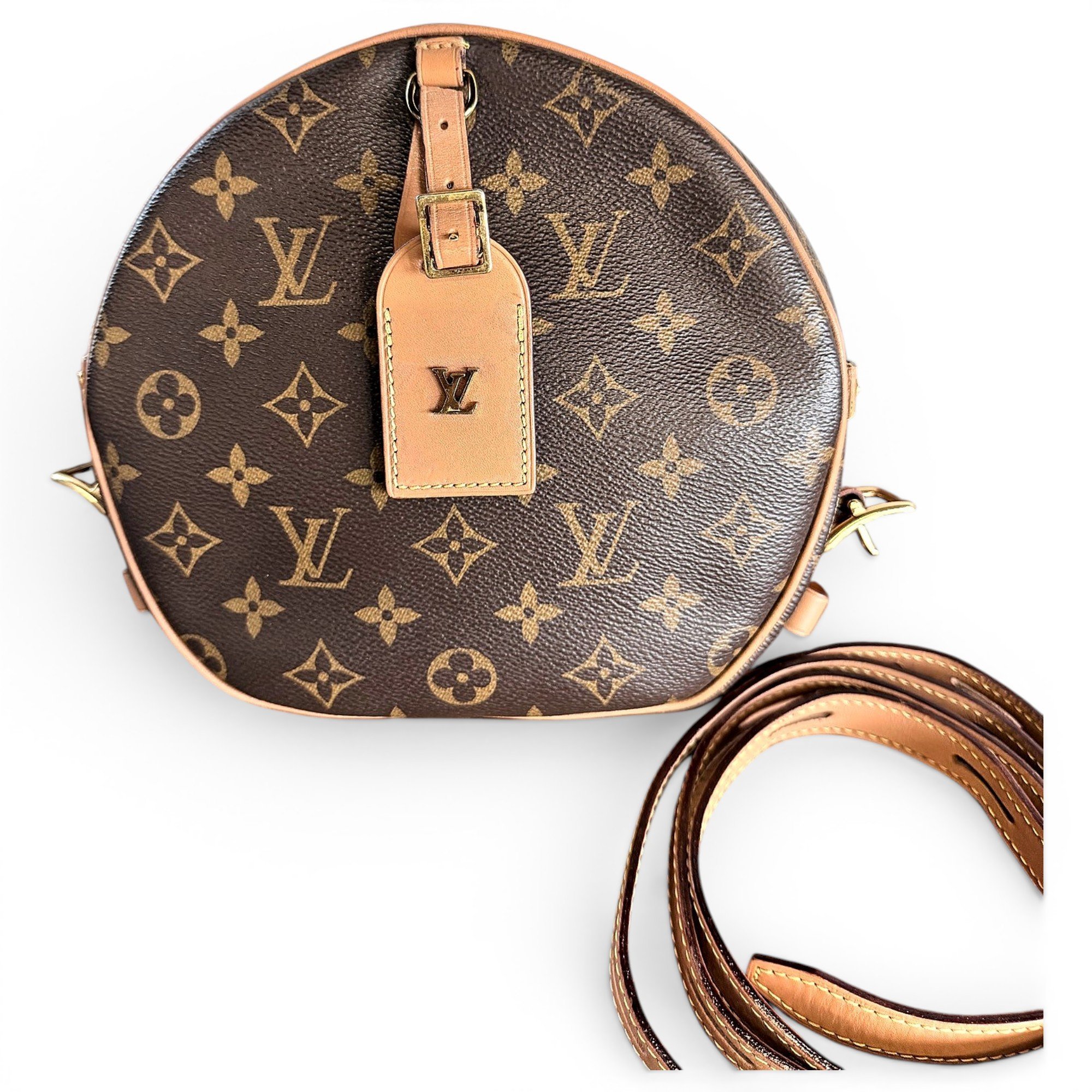 Louis Vuitton Boîte chapeau souple leather handbag
