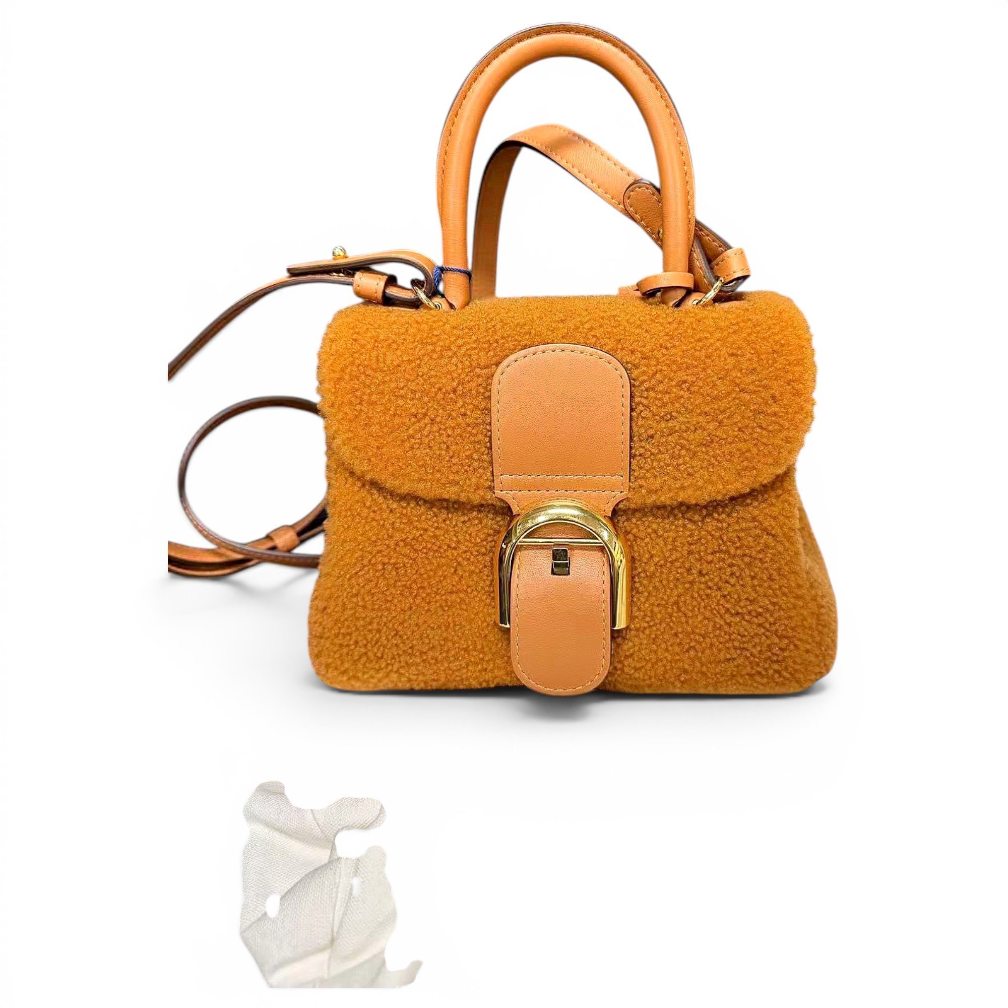 Delvaux Brillant wool handbag