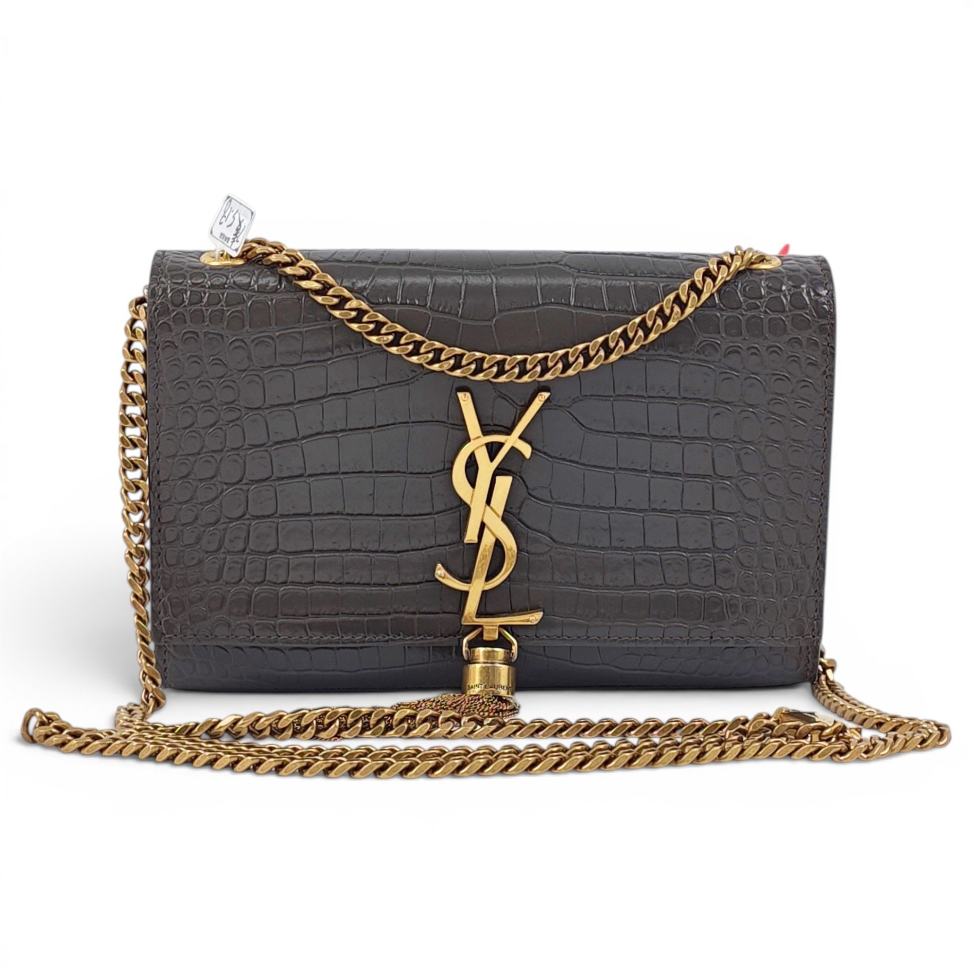 Saint Laurent Kate monogramme leather handbag