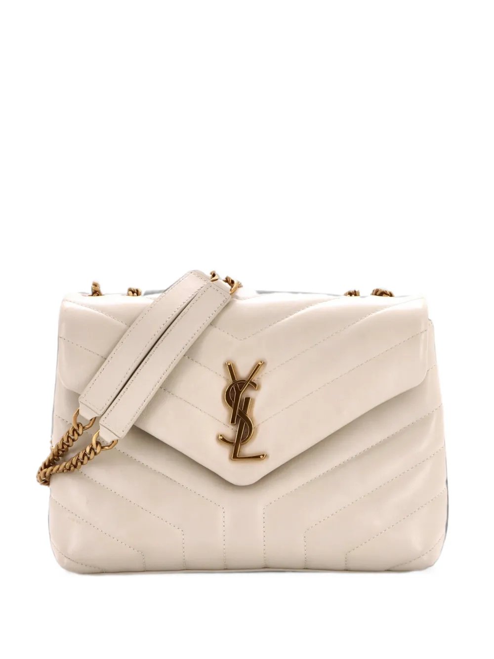 Loulou Matelasse Chevron Leather Small shoulder bag