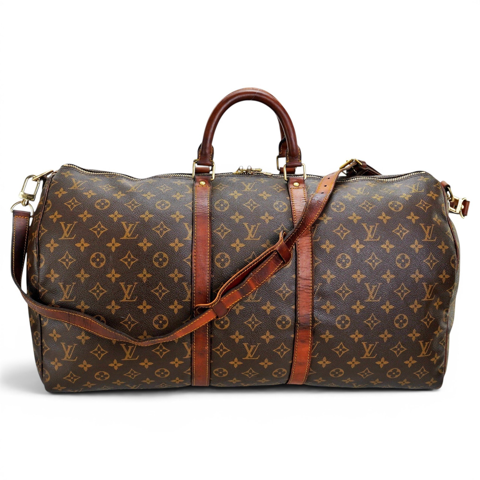 Keepall leather 48h bag
