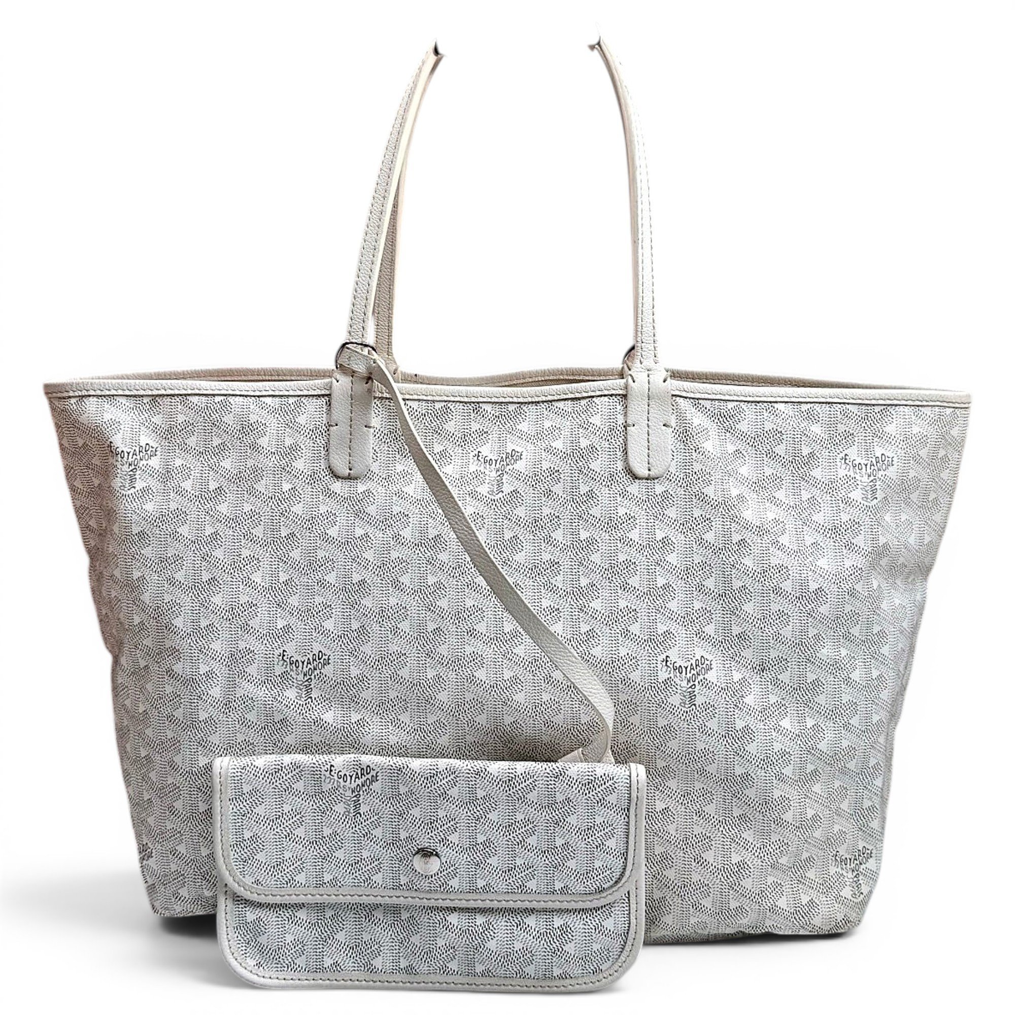 Goyard Saint-Louis leather tote