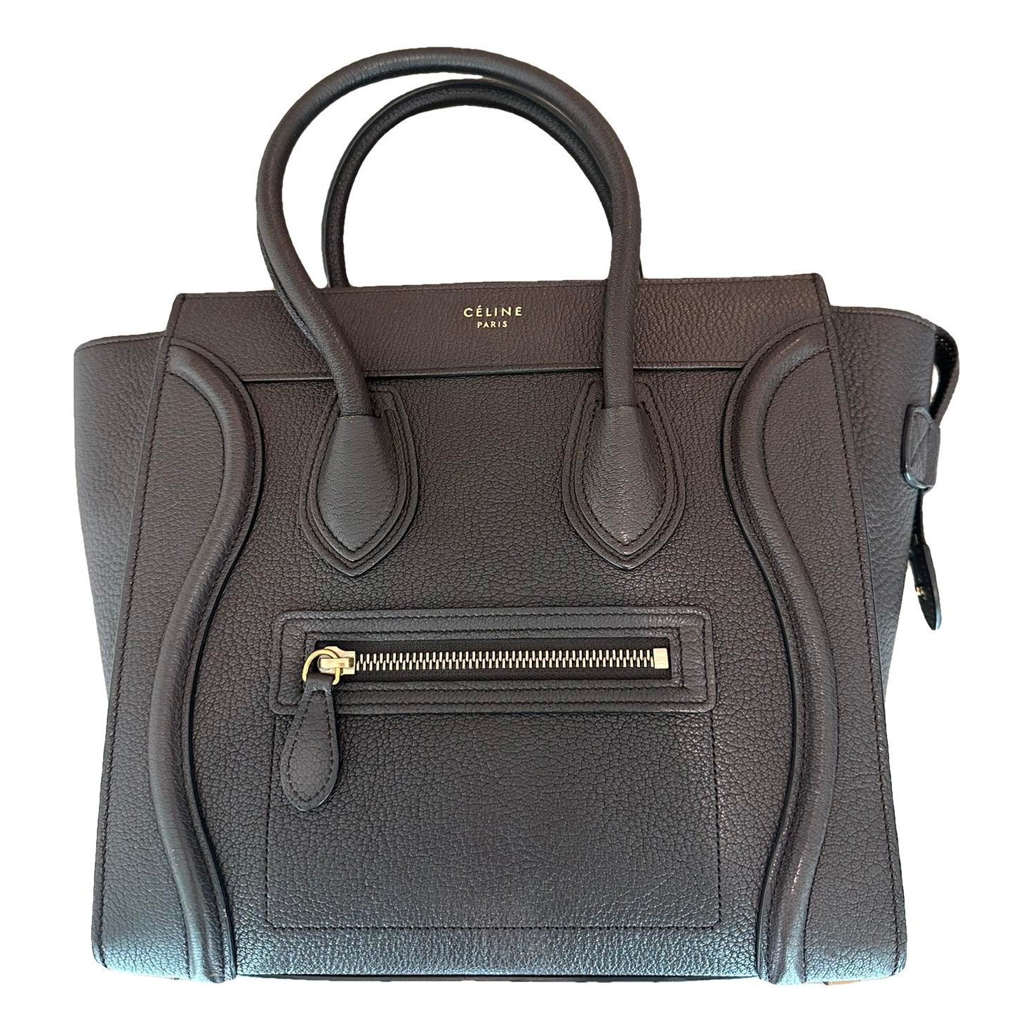 Luggage leather handbag
