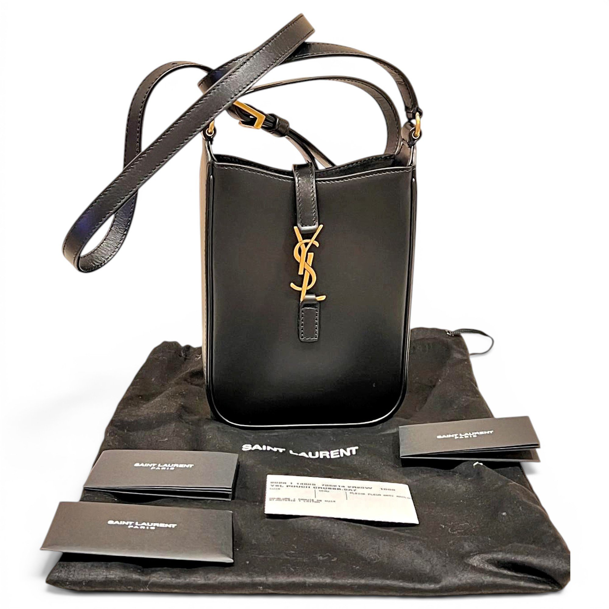 Le 5 à 7 leather handbag