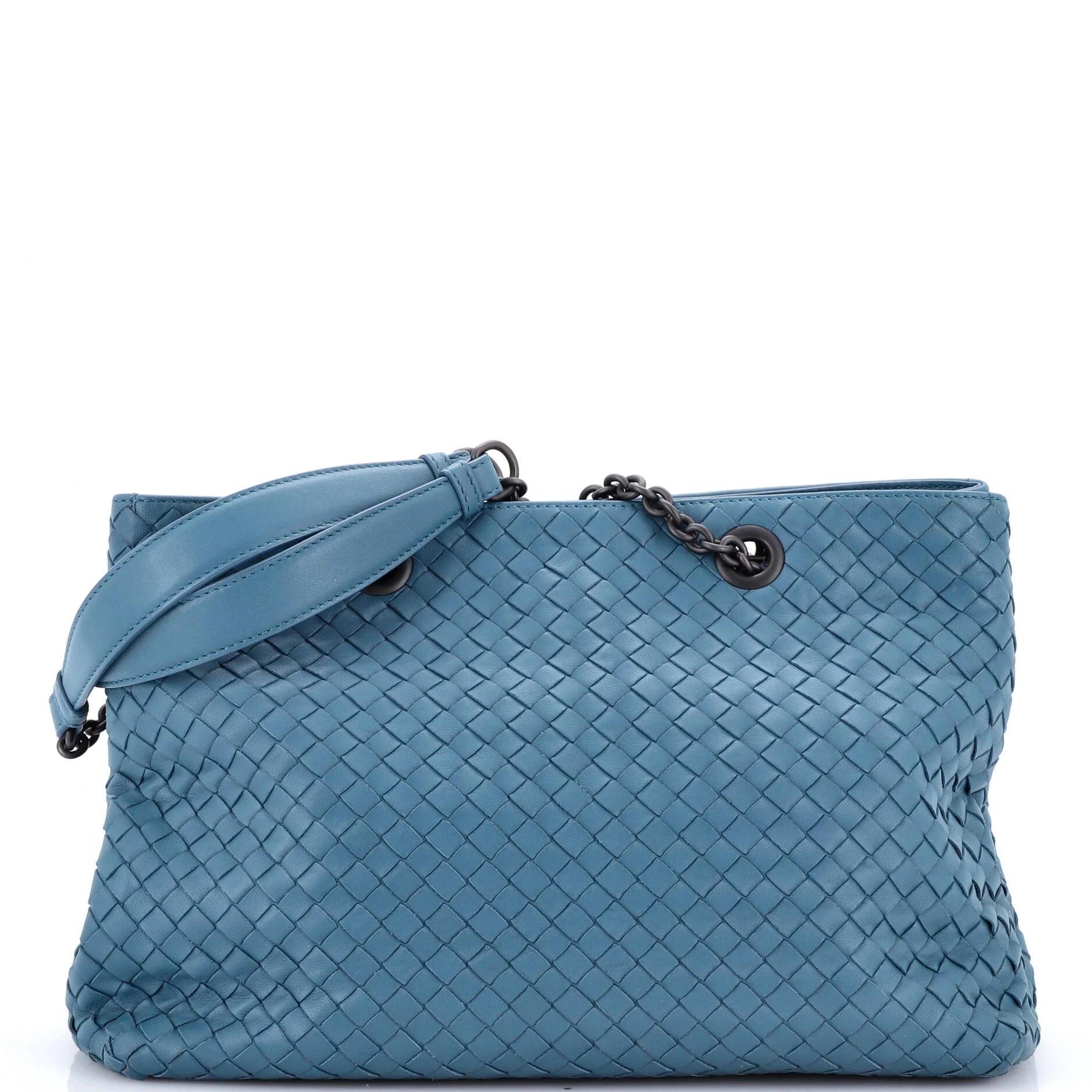 Leather tote