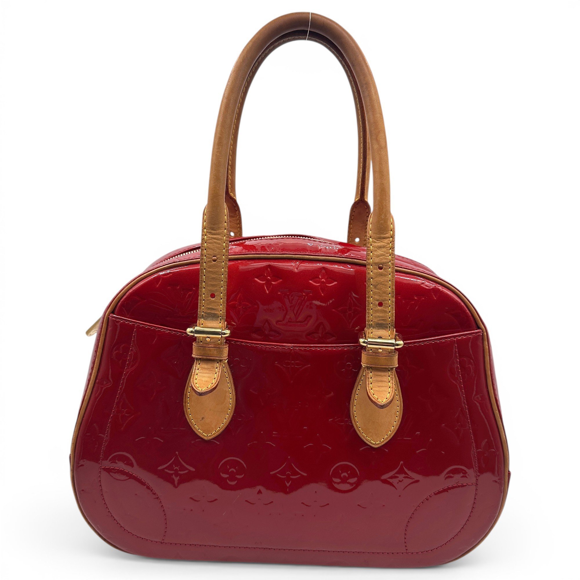 Summit patent leather handbag
