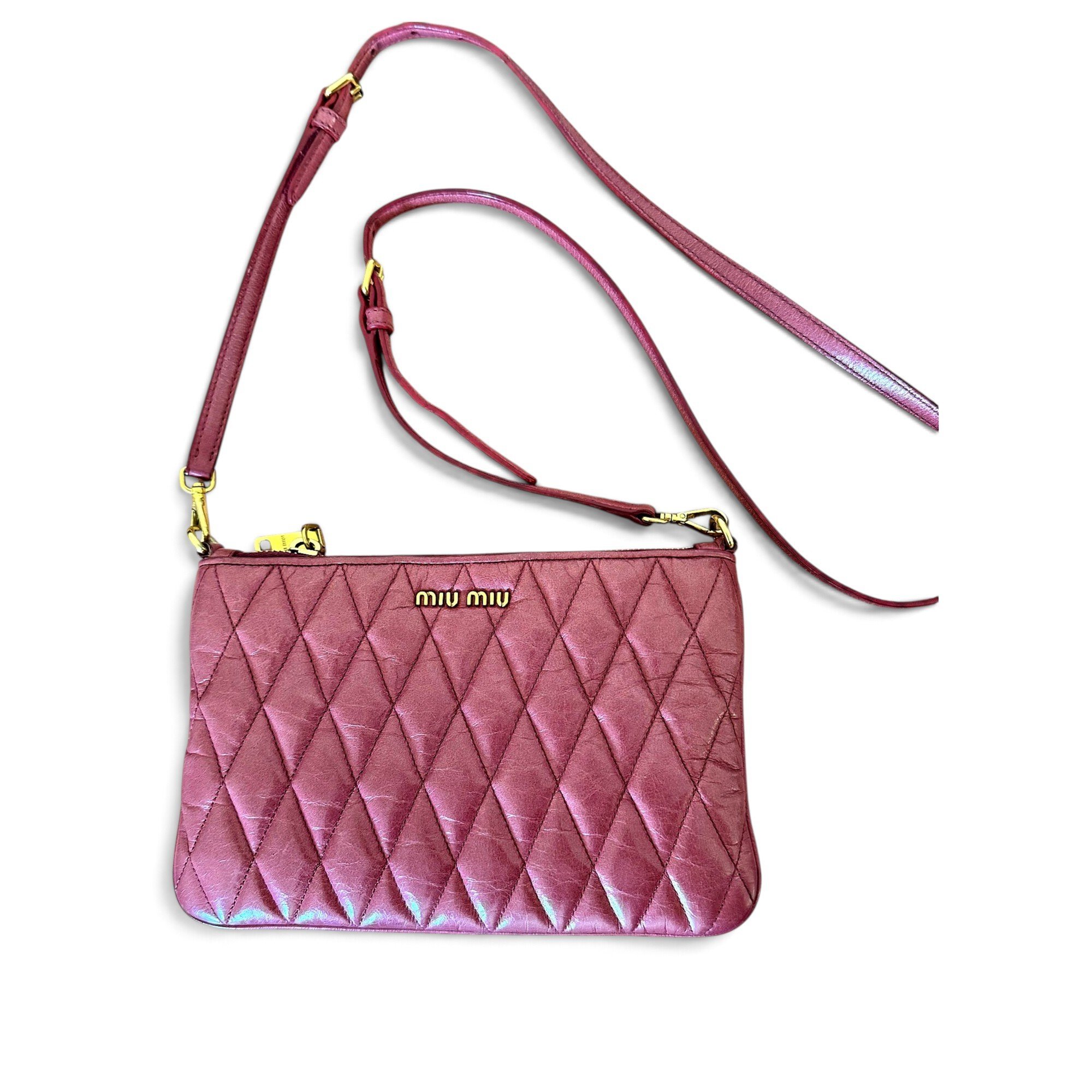 Leather crossbody bag