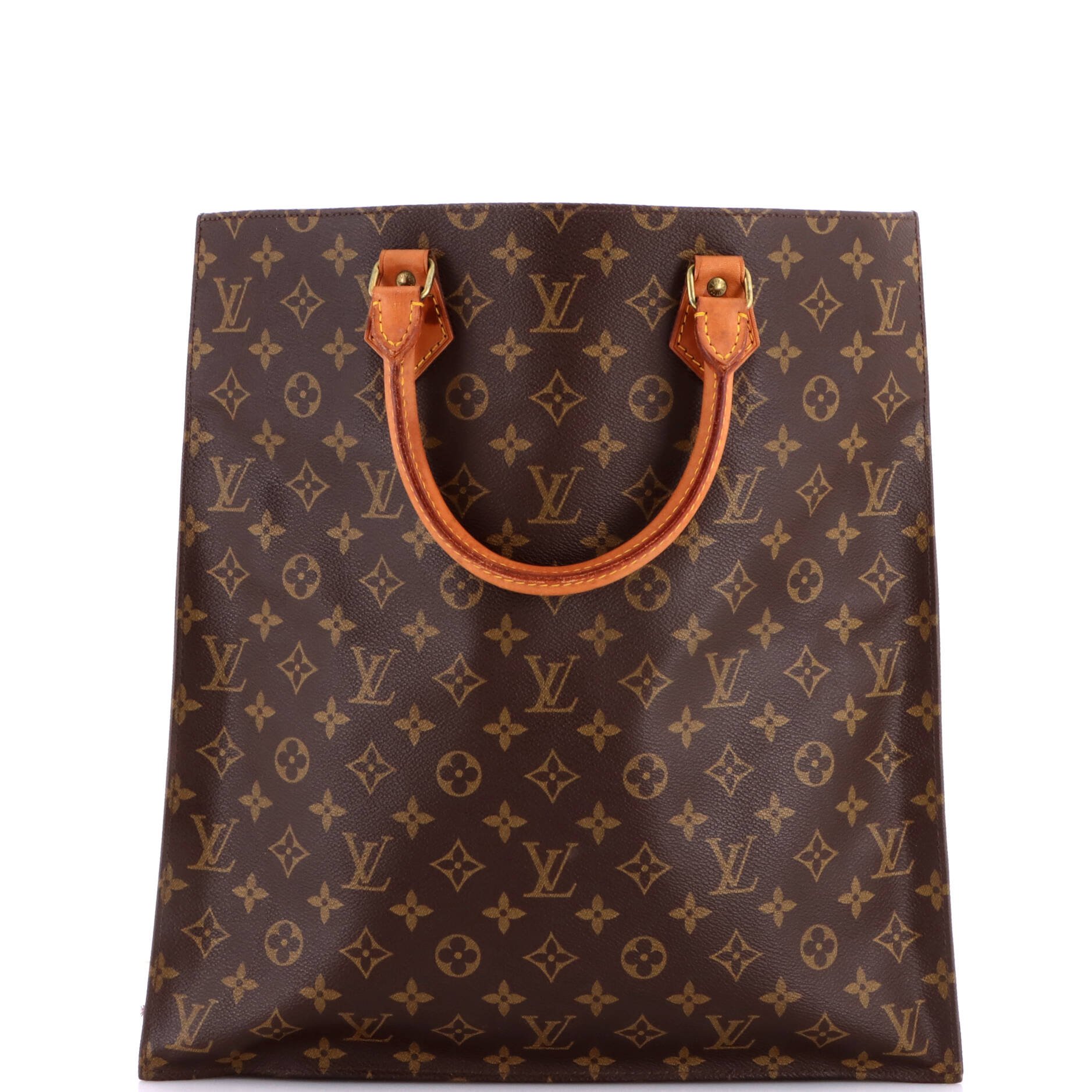 Vintage Sac Plat Bag Monogram Canvas