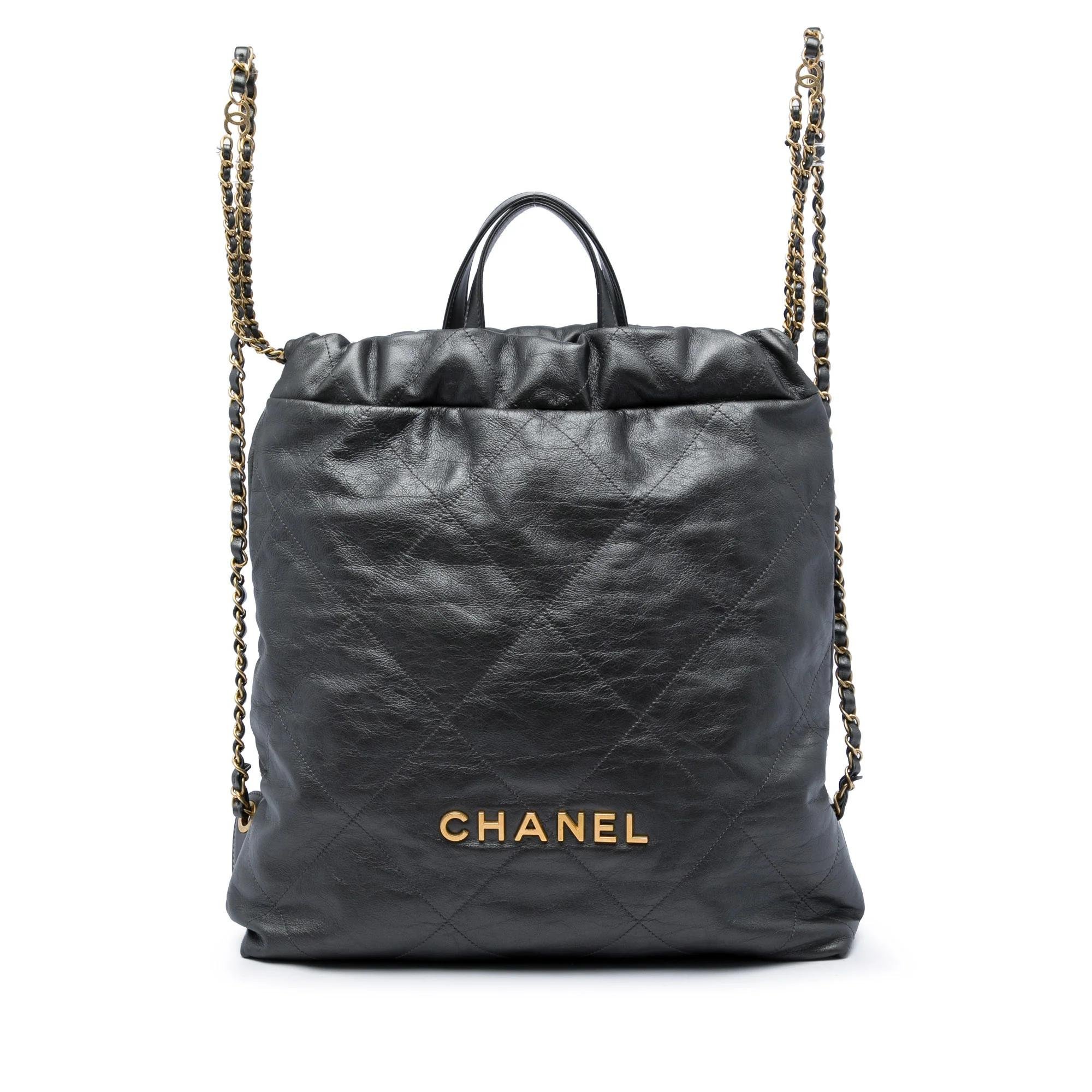 Chanel 22 pony-style calfskin handbag