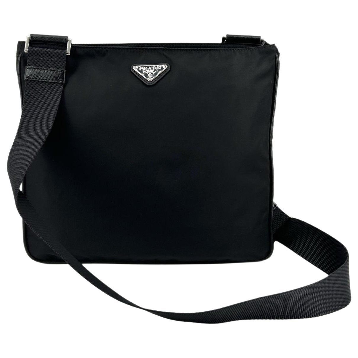 Linen crossbody bag