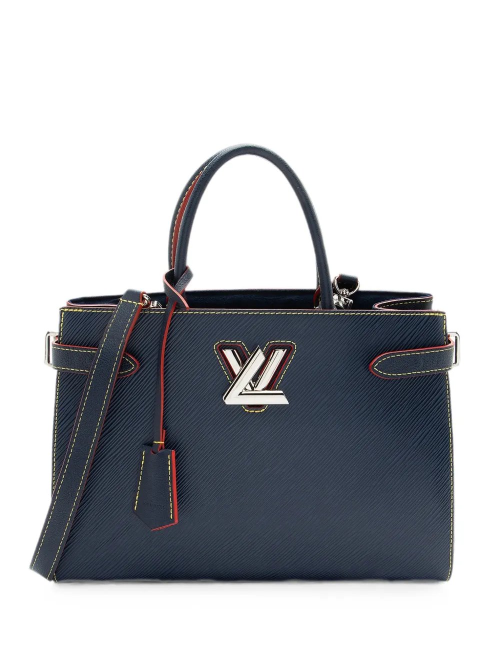 Epi leather twist tote bag