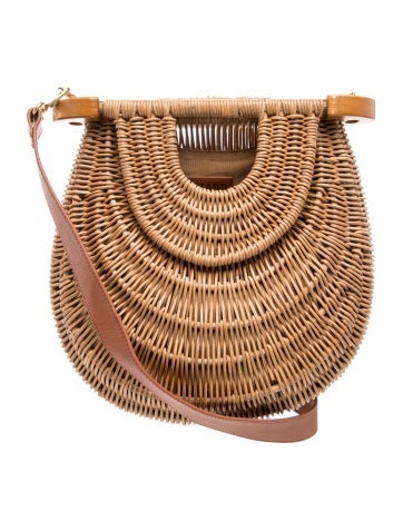 Wicker Shoulder Bag