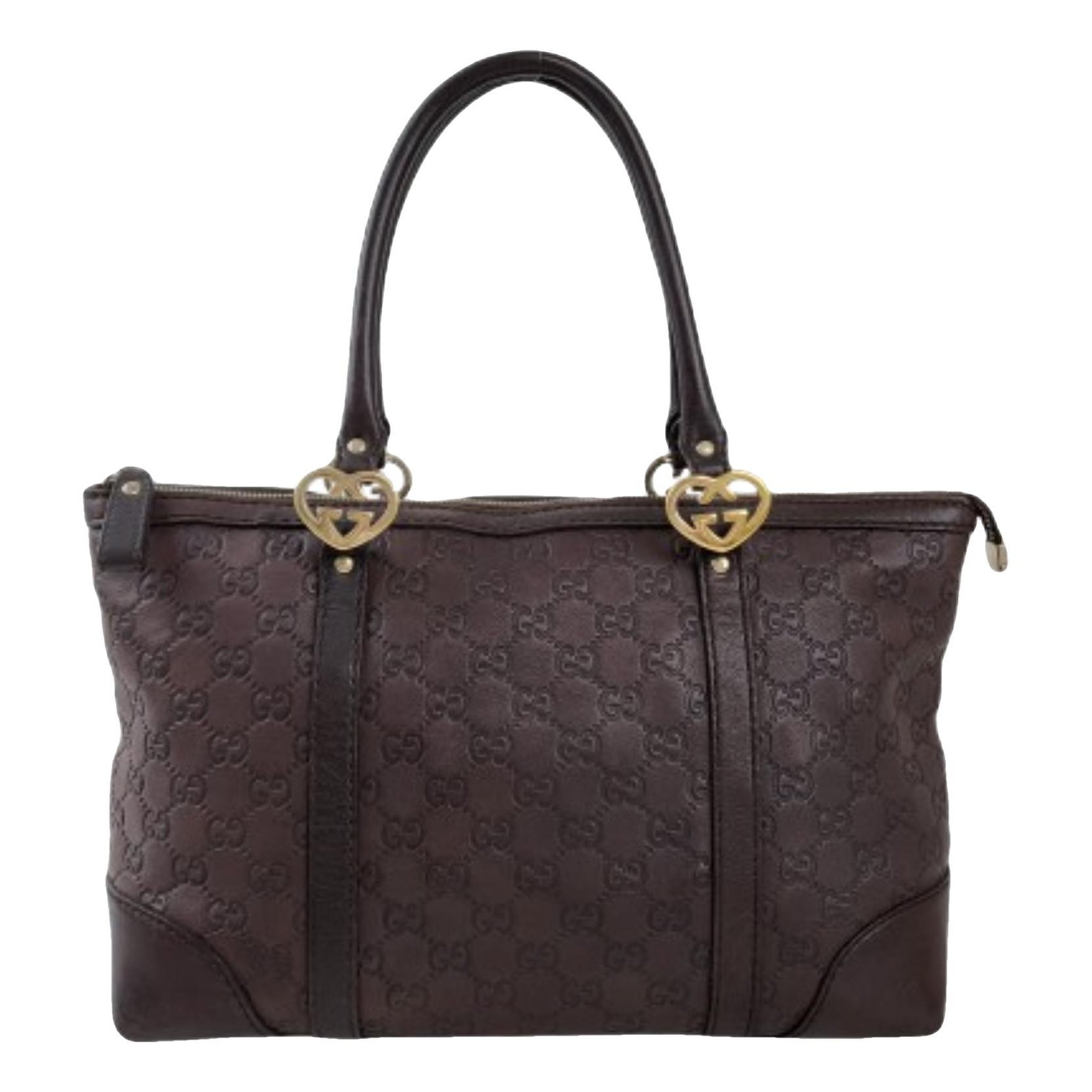 Leather tote