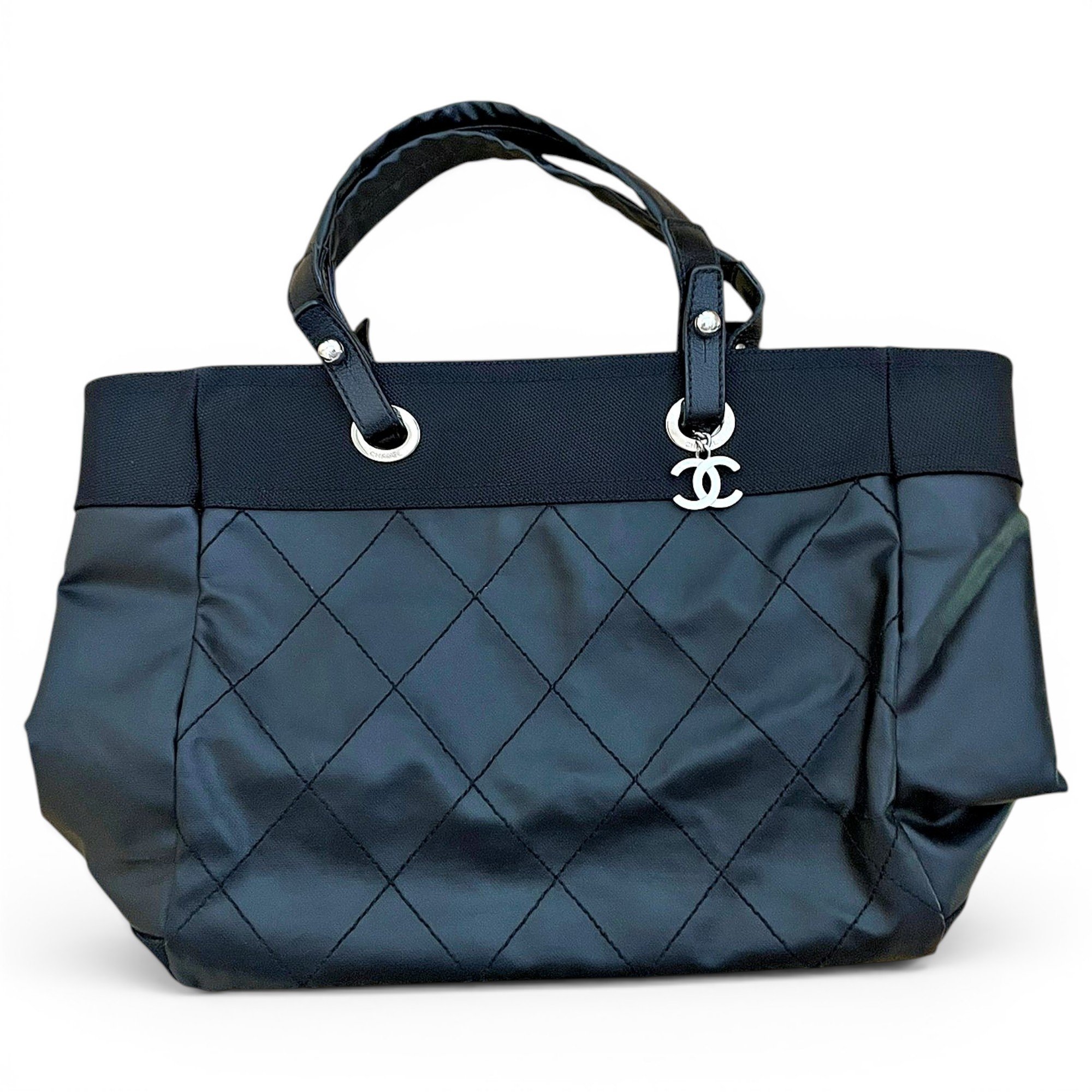 Paris-Biarritz cloth handbag