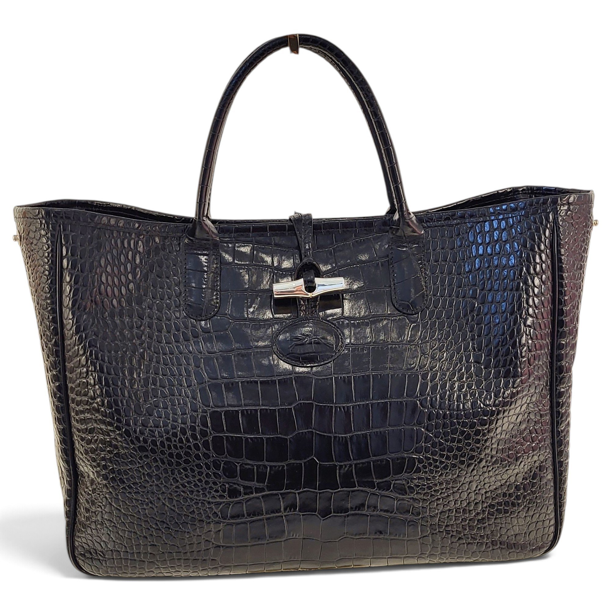 Longchamp Roseau leather handbag