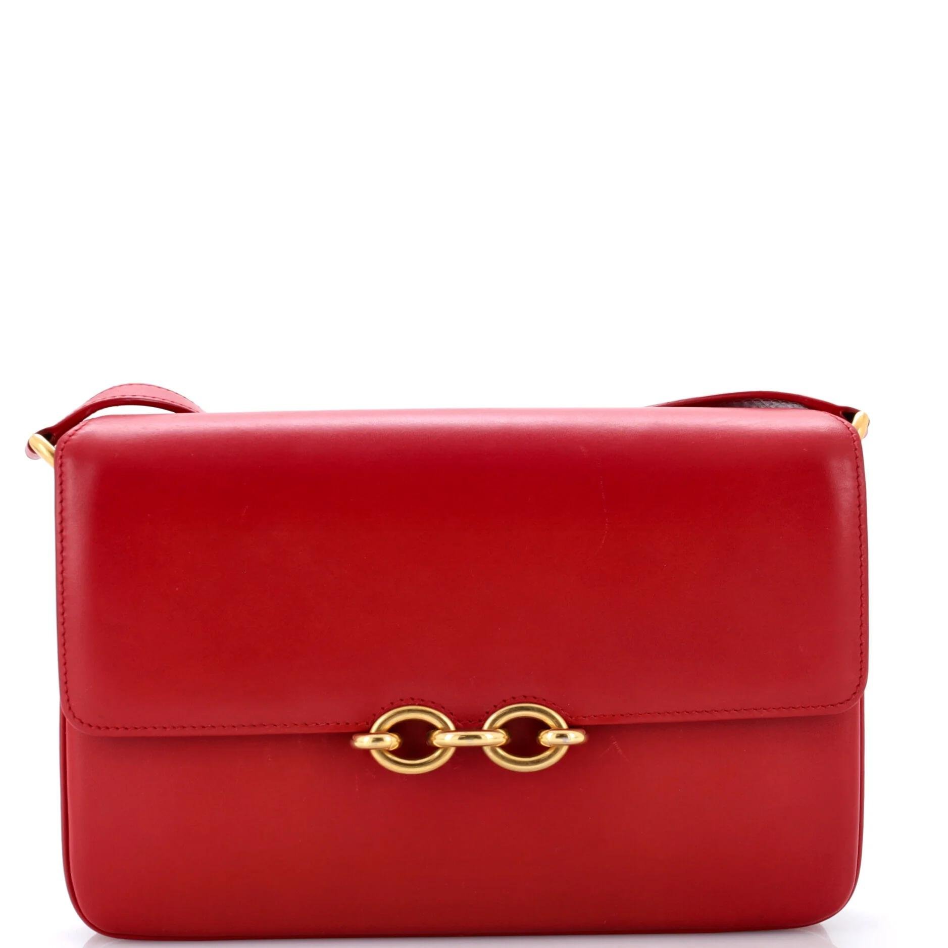 Leather crossbody bag