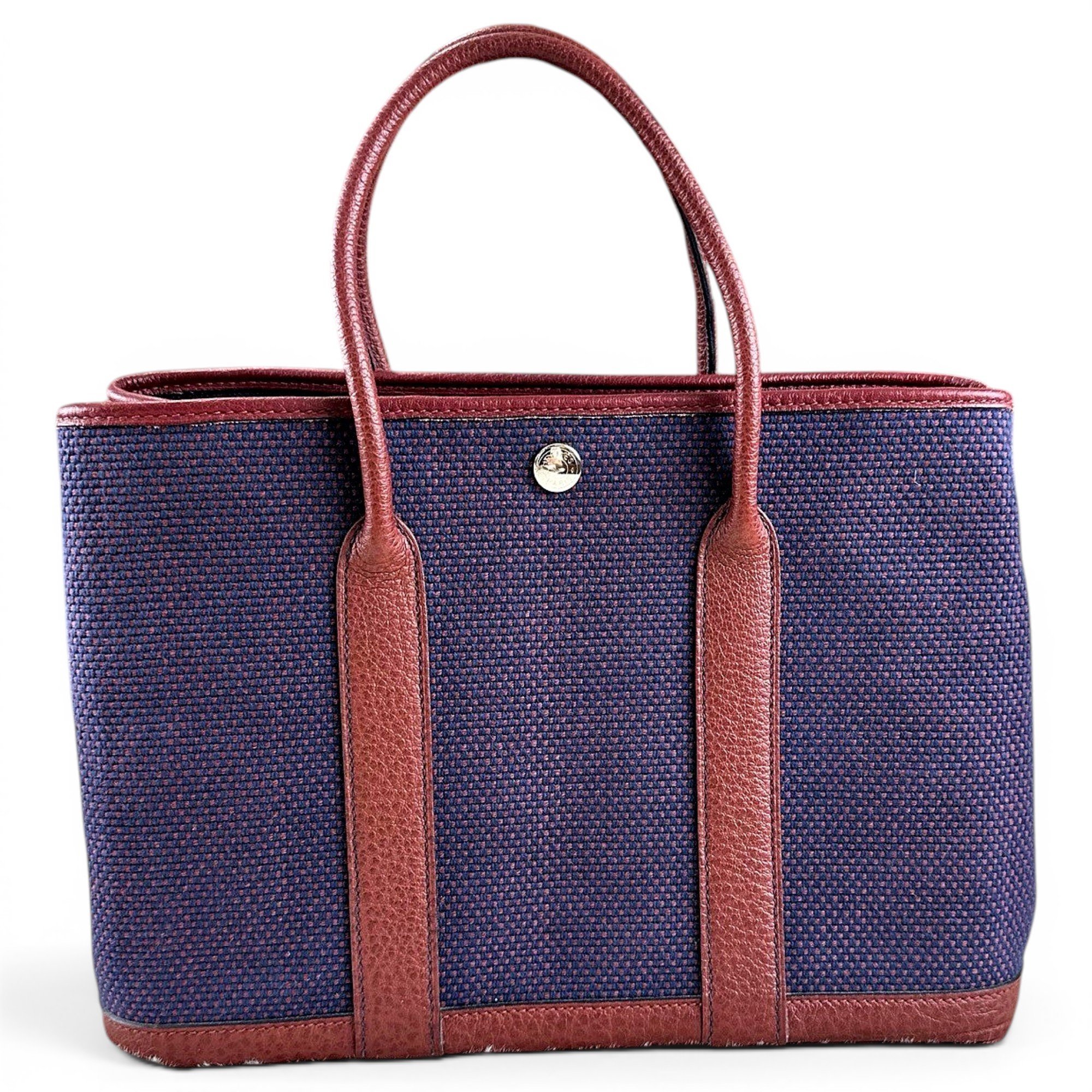 Garden Party leather handbag