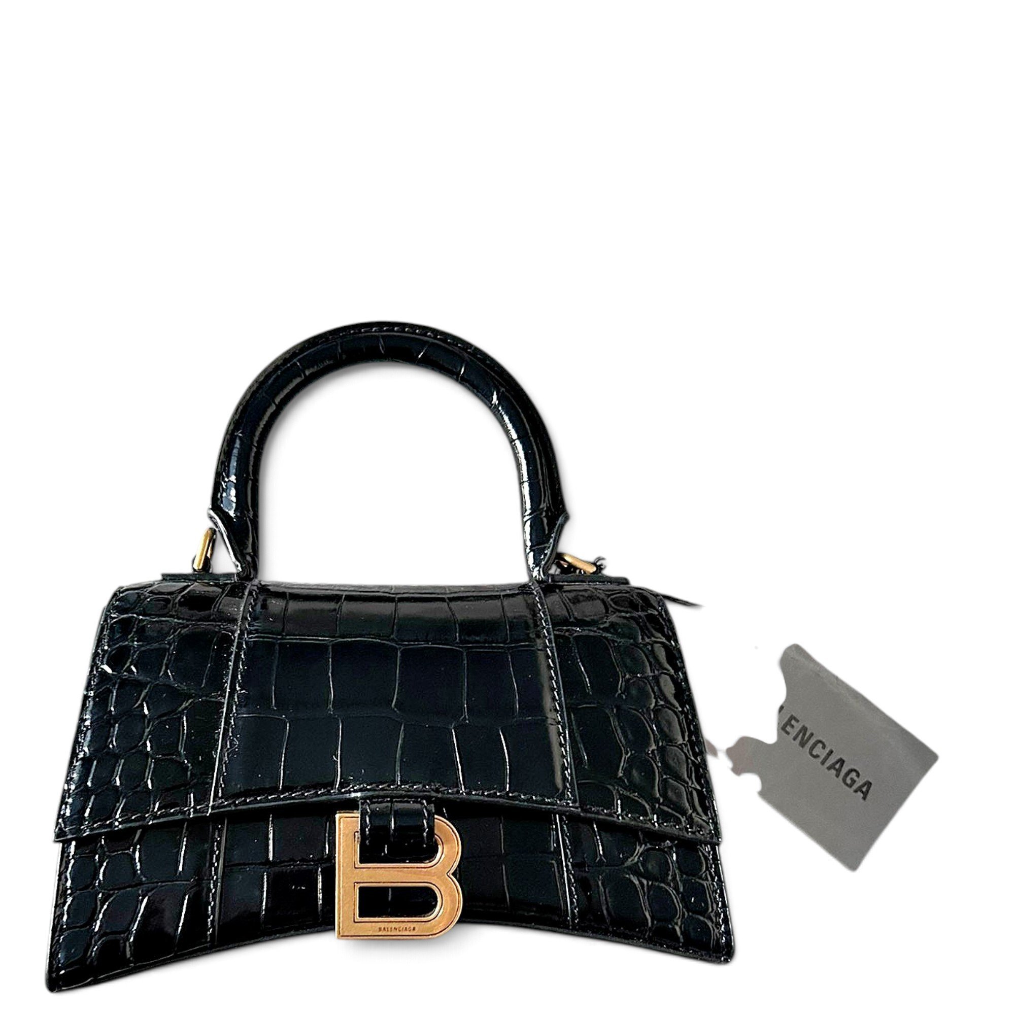Balenciaga Hourglass leather crossbody bag