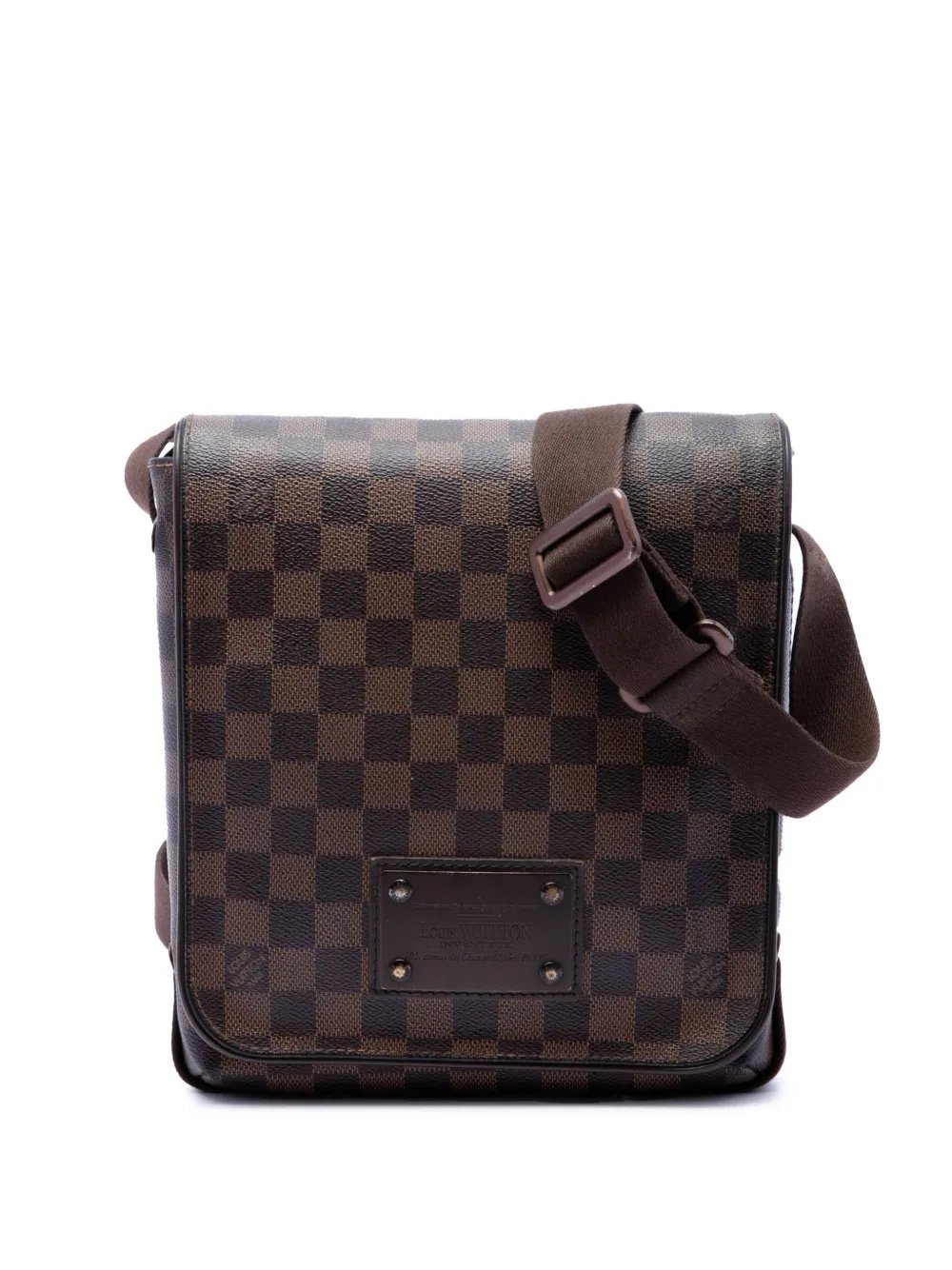 2009 Damier Ebene Brooklyn PM crossbody bag