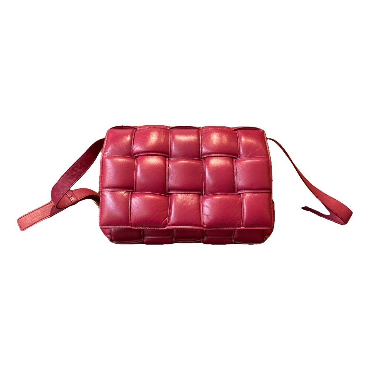 Cassette Padded leather handbag