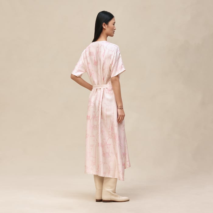 Rose Pétale "Etriers Remix" Classic Caftan
