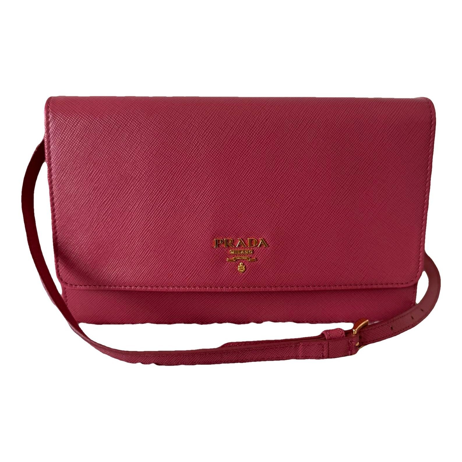 Leather crossbody bag