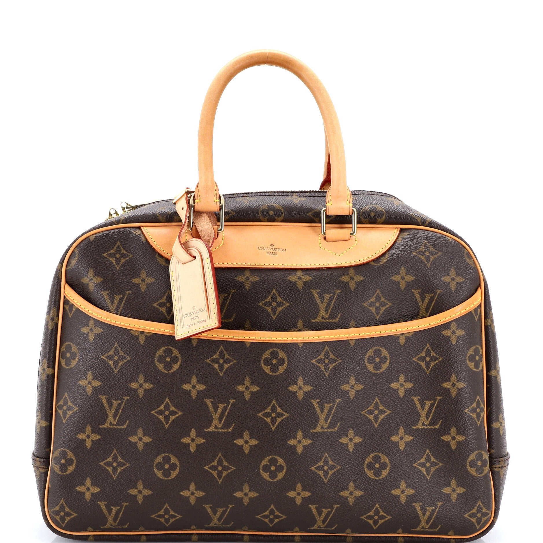 Louis Vuitton Deauville Handbag Monogram Canvas