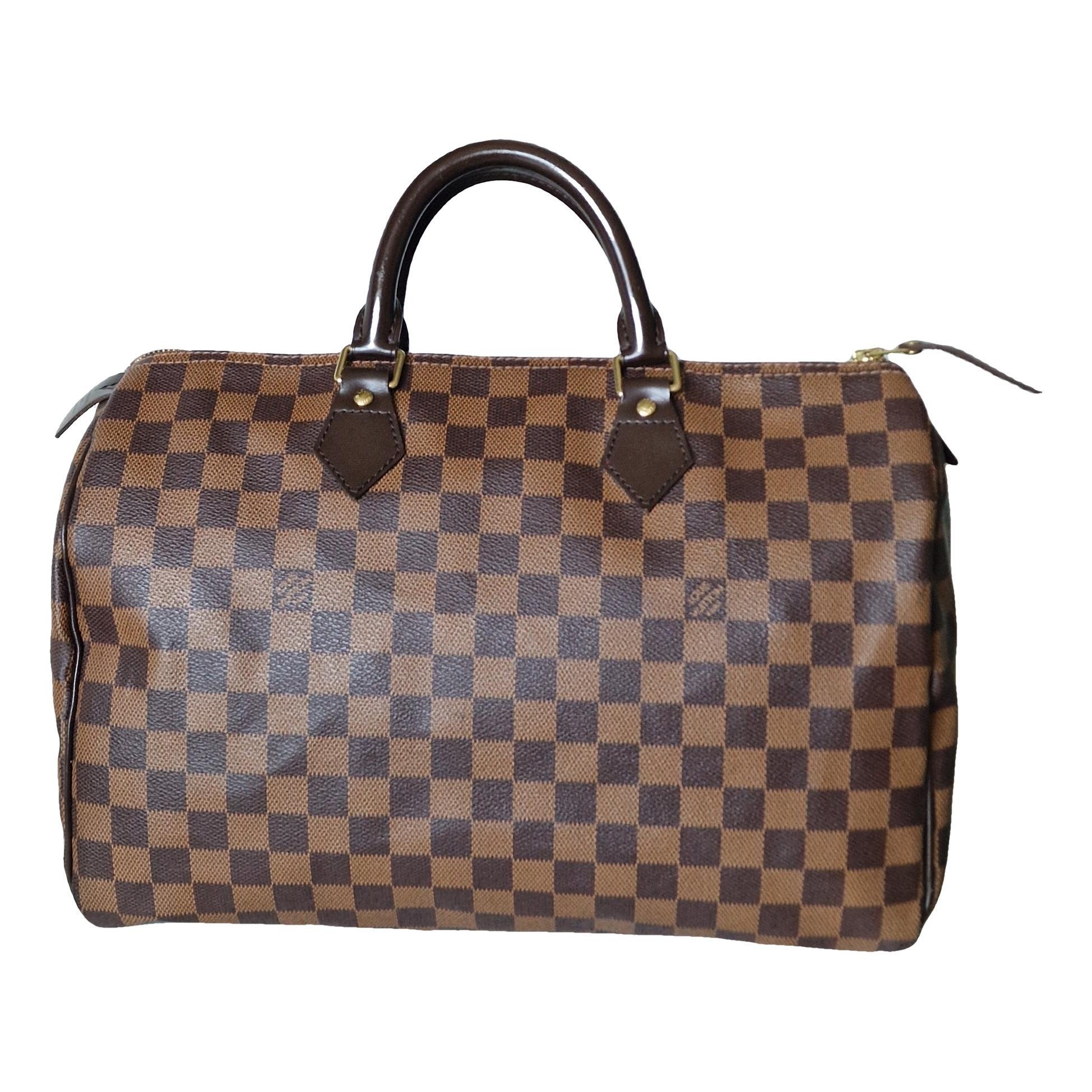 Speedy leather handbag