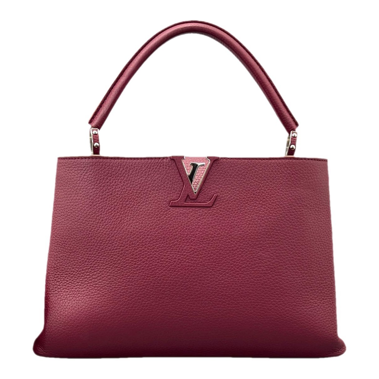 Capucines leather handbag