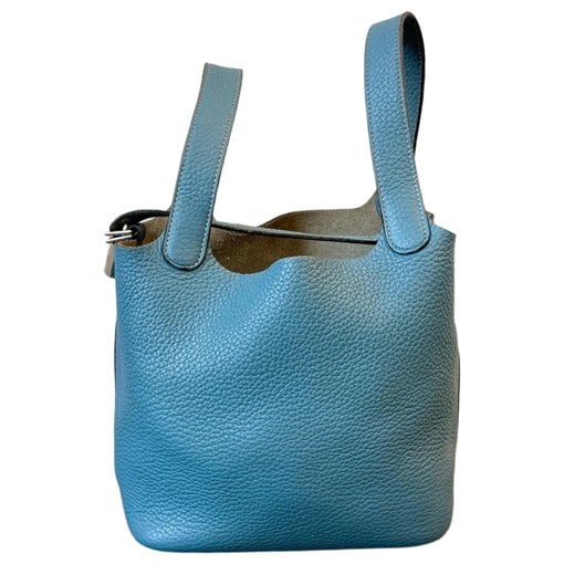 Picotin leather handbag