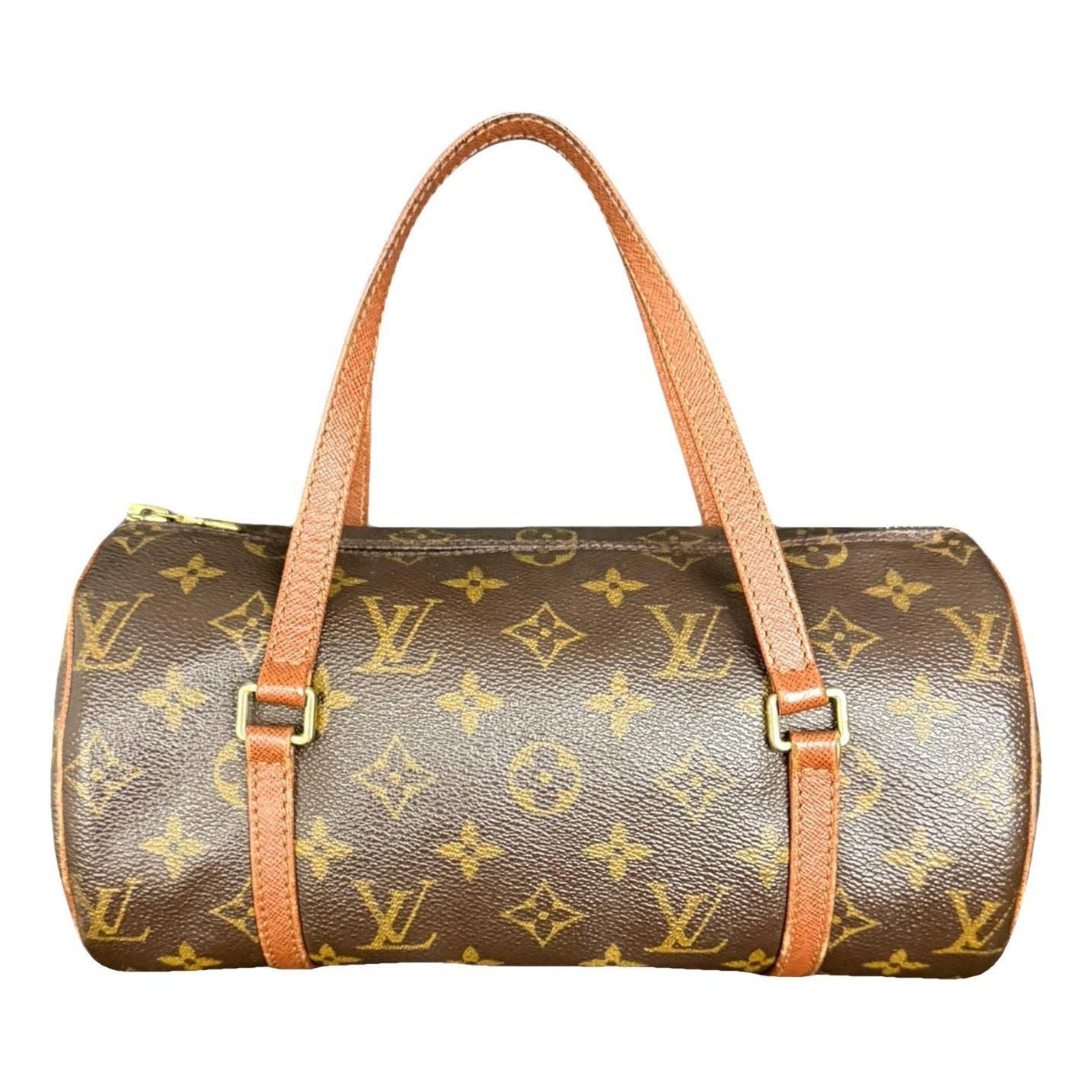 Papillon leather handbag