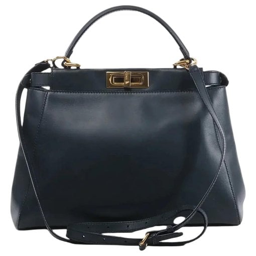 Peekaboo leather handbag