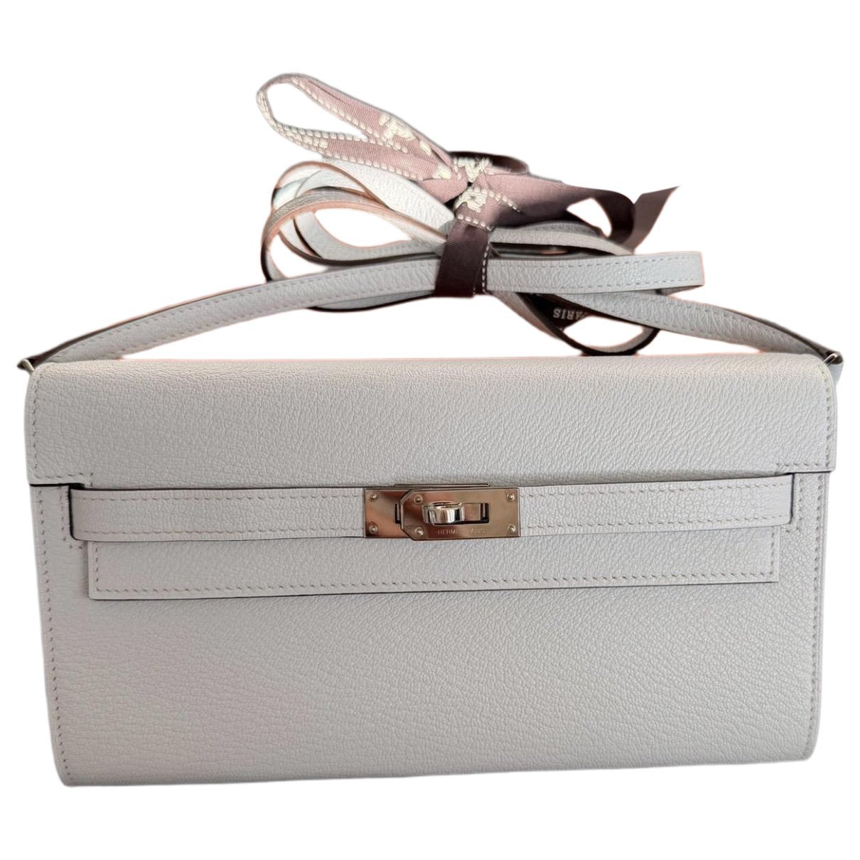 Kelly to go leather clutch bag