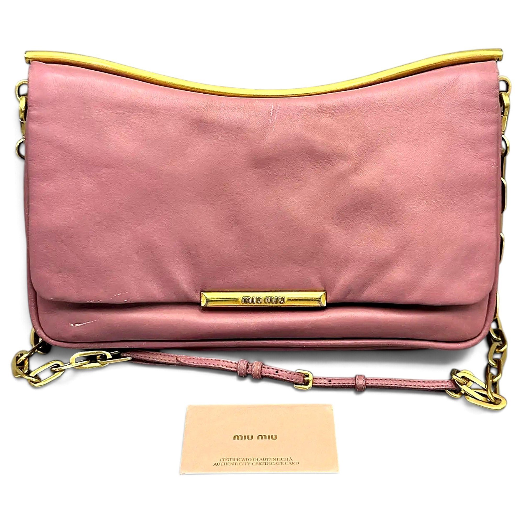 Leather crossbody bag