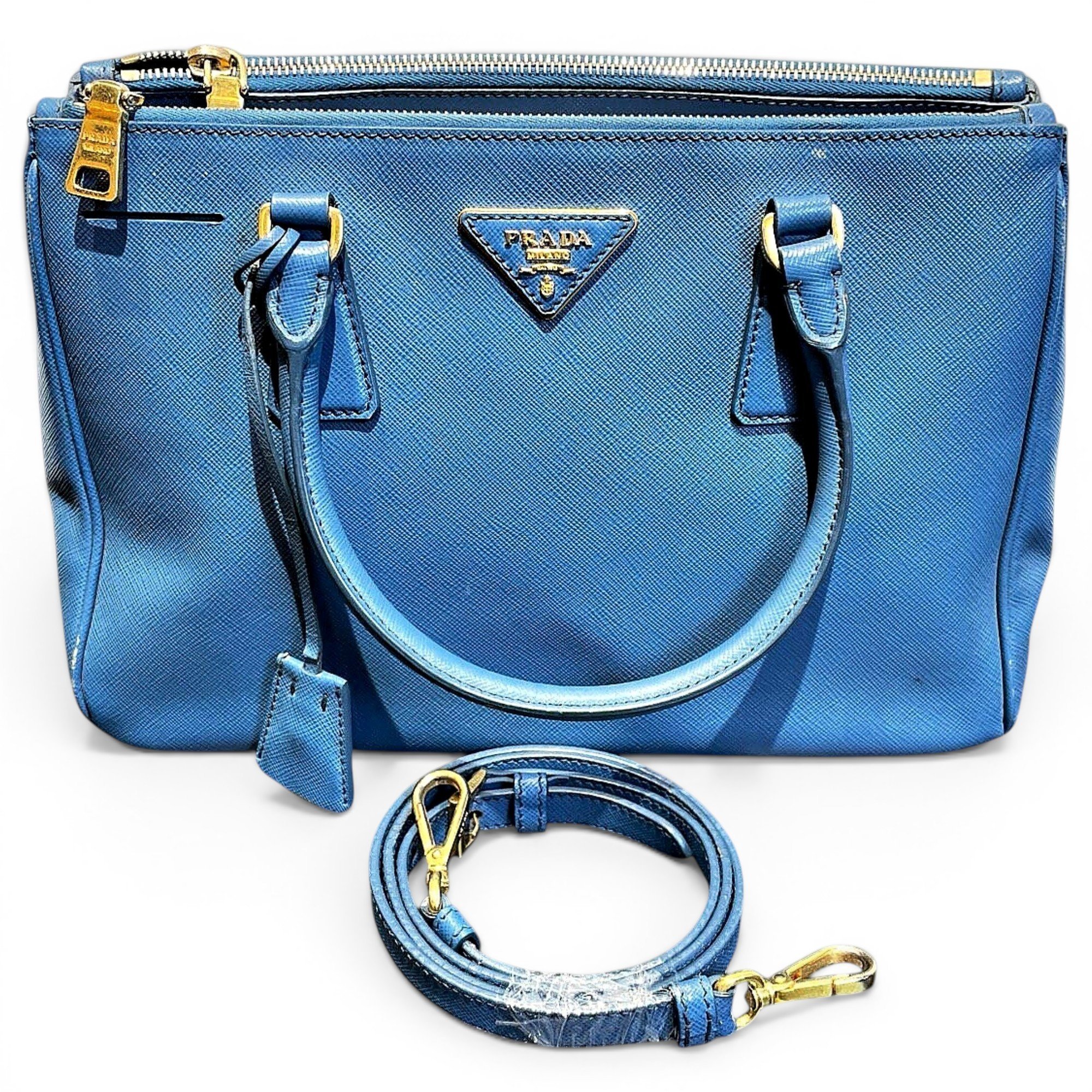 Galleria leather handbag